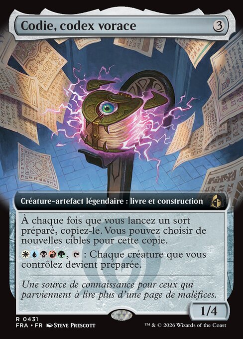 Codie, codex vorace [FR]