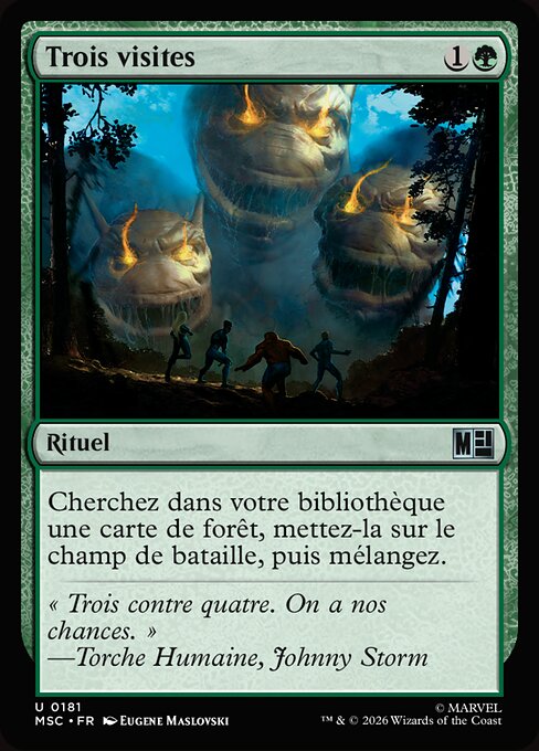 Trois visites [FR]
