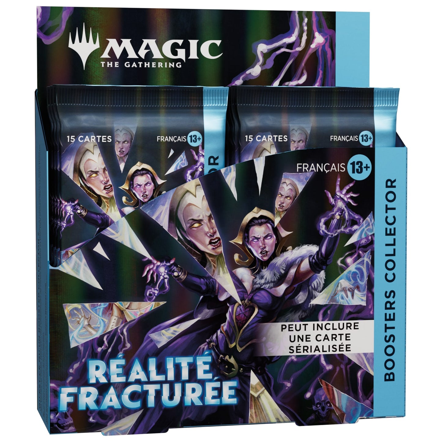 Boîte de 12 boosters collector Réalité fracturée ouverte, boosters en place