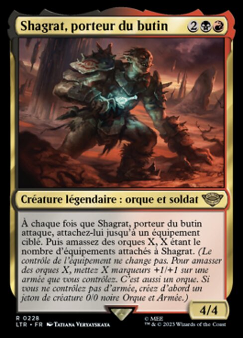 Shagrat, porteur du butin [FR] [FOIL]