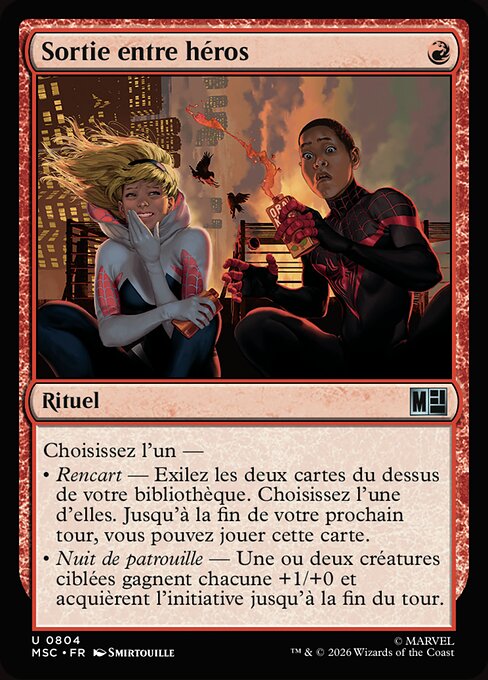 Sortie entre héros [FR]
