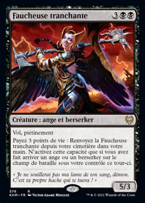Faucheuse tranchante [FR]
