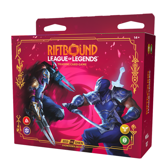 Riftbound: League of Legends TCG - Vendetta - Coffret Showdown Decks Zed vs Shen
