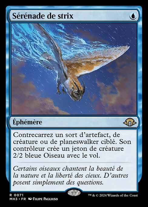 Sérénade de strix [FR]