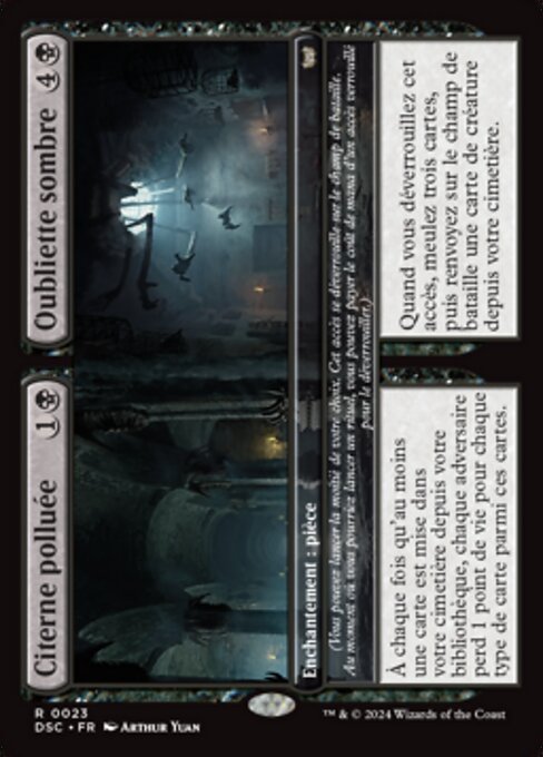 Polluted Cistern // Dim Oubliette // Polluted Cistern // Dim Oubliette [FR]