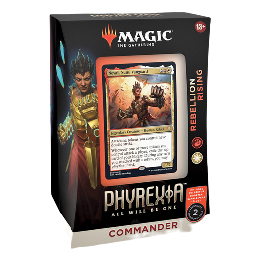 Deck Commander Magic: The Gathering - Phyrexia: All Will Be One - Rebellion Rising (Version Anglaise)