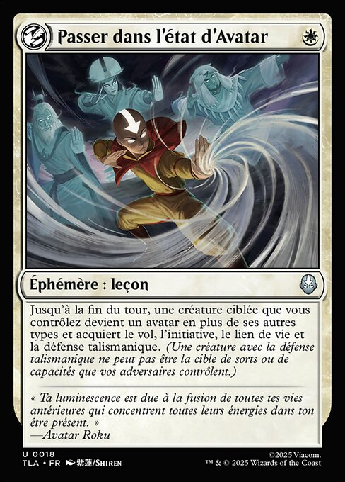 Passer dans l'état d'Avatar [FR]