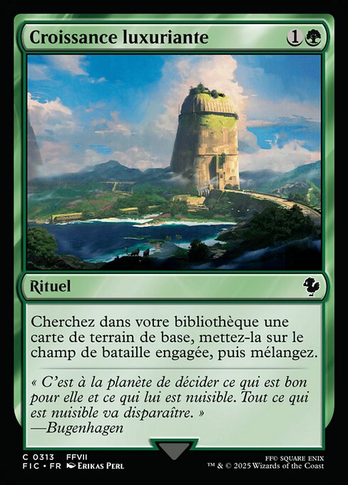 Croissance luxuriante [FR]