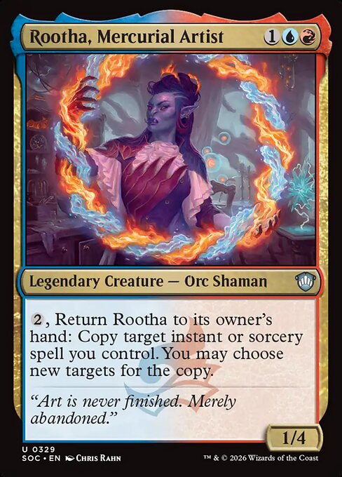Rootha, artiste mercurielle [FR]