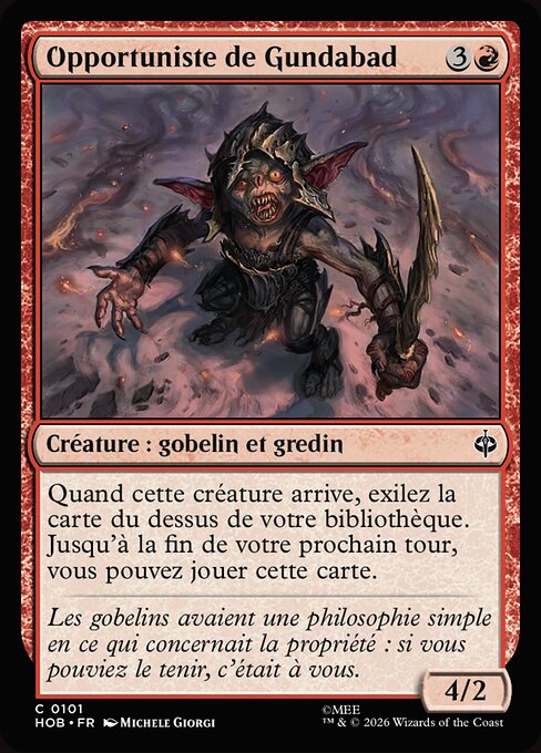 Opportuniste de Gundabad [FR]