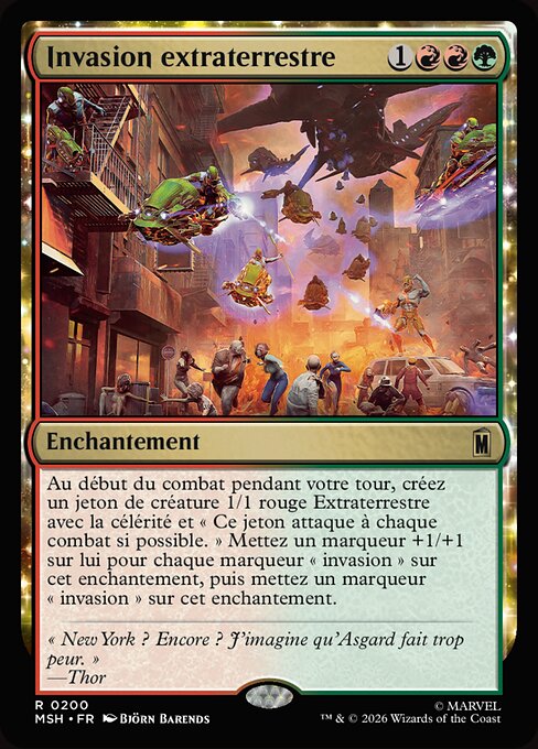 Invasion extraterrestre [FR] [FOIL]