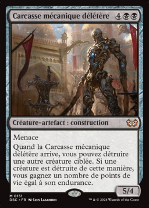 Carcasse mécanique délétère [FR]