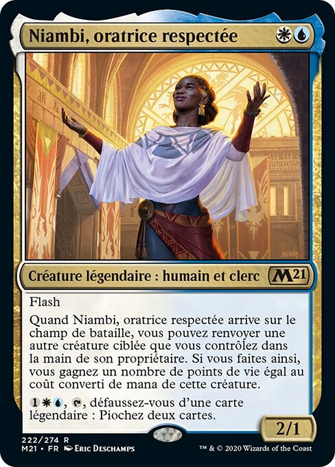 Niambi, Esteemed Speaker [FR] [FOIL]