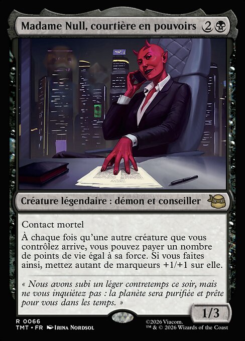 Madame Null, courtière en pouvoirs [FR] [FOIL]
