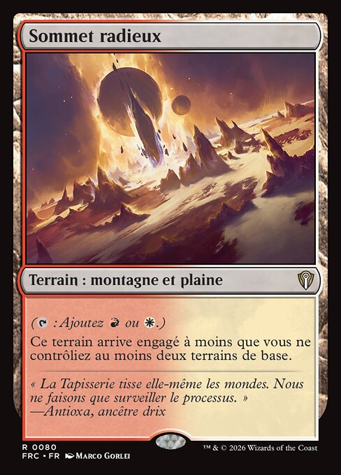 Sommet radieux [FR]