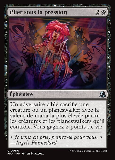 Plier sous la pression [FR]