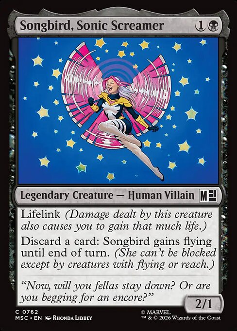 Songbird, Sonic Screamer [FR]