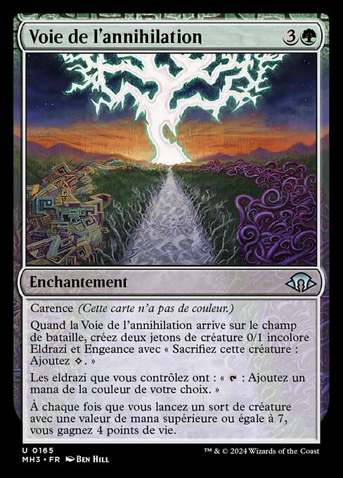 Voie de l'annihilation [FR]