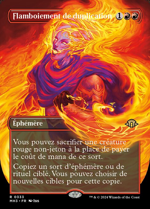 Flamboiement de duplication [FR]