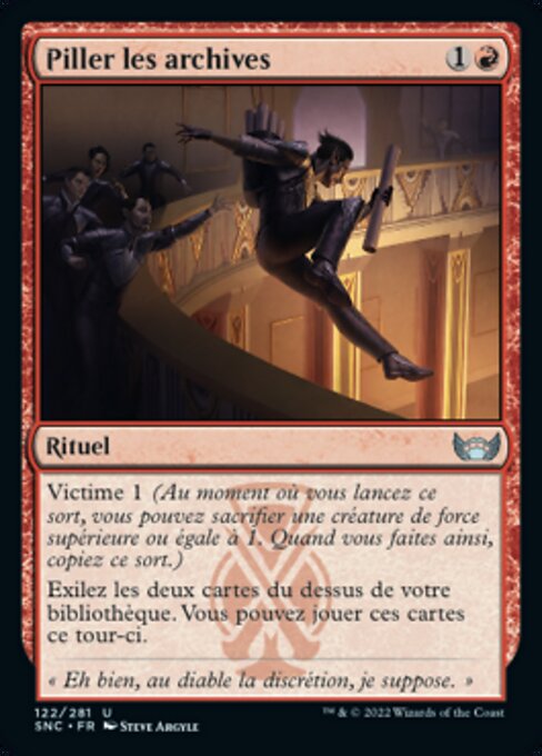 Piller les archives [FR]