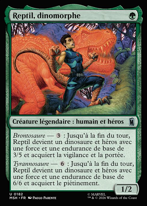 Reptil, dinomorphe [FR]