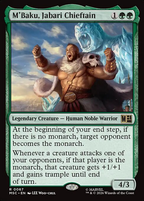 M'Baku, Jabari Chieftain [FR]