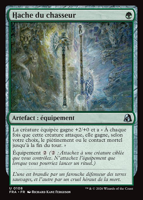 Hache du chasseur [FR] [FOIL]