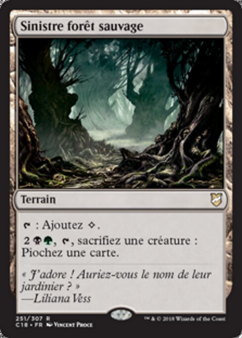 Sinistre forêt sauvage [FR]