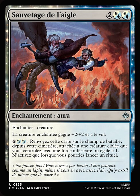 Sauvetage de l'aigle [FR] [FOIL]