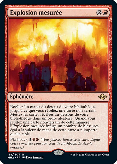 Explosion mesurée [FR] [FOIL]