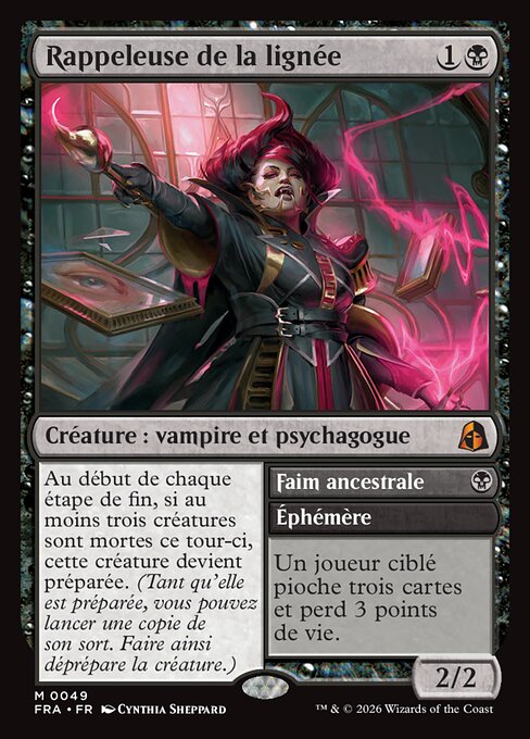 Rappeleuse de la lignée // Ancestral Craving [FR] [FOIL]