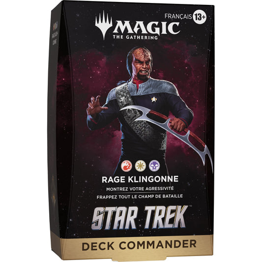 MTG - Star Trek - Deck Commander Rage klingonne