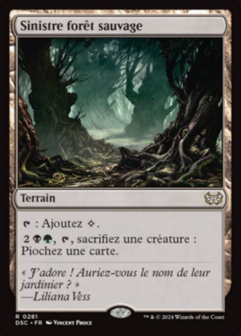Sinistre forêt sauvage [FR]