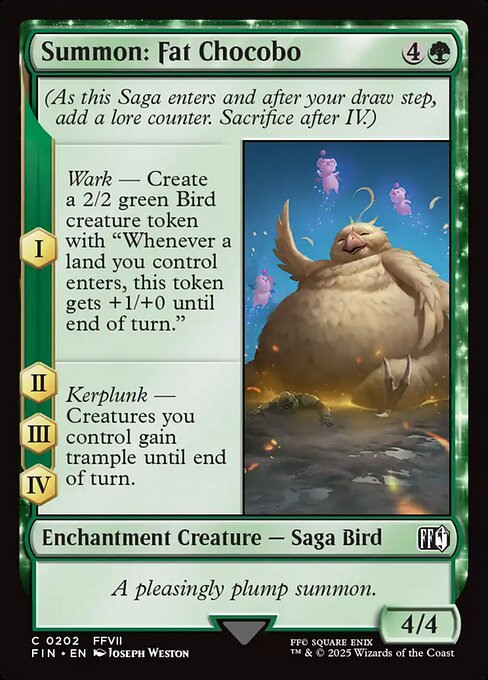 Summon: Fat Chocobo [EN]