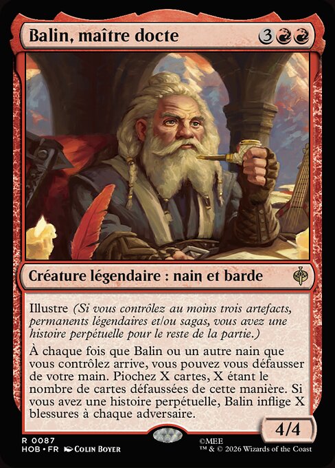 Balin, maître docte [FR] [FOIL]