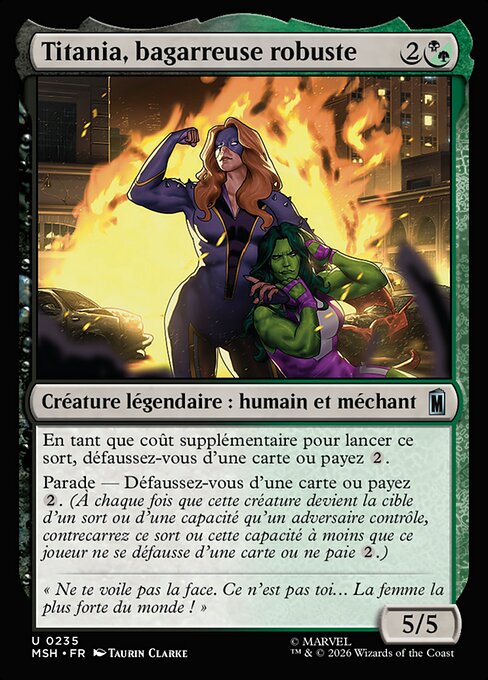 Titania, bagarreuse robuste [FR]
