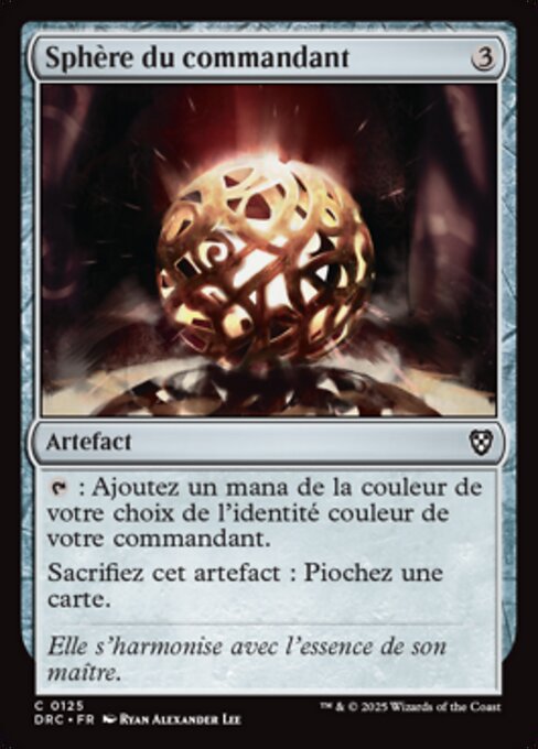 Sphère du commandant [FR]