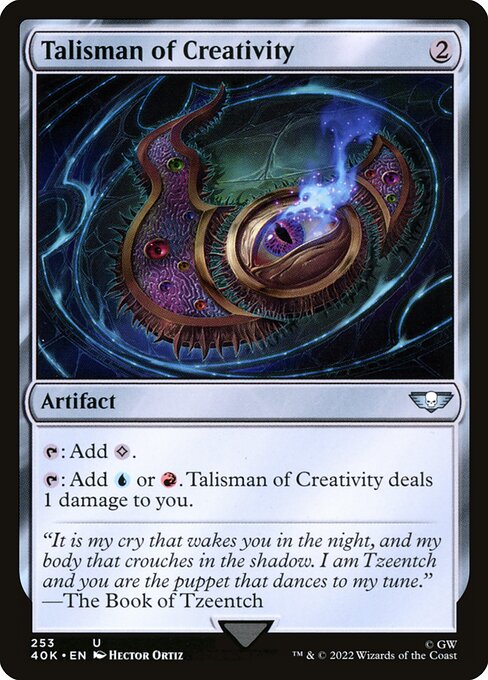 Talisman de créativité [FR]