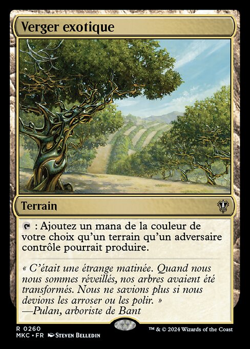 Verger exotique [FR]