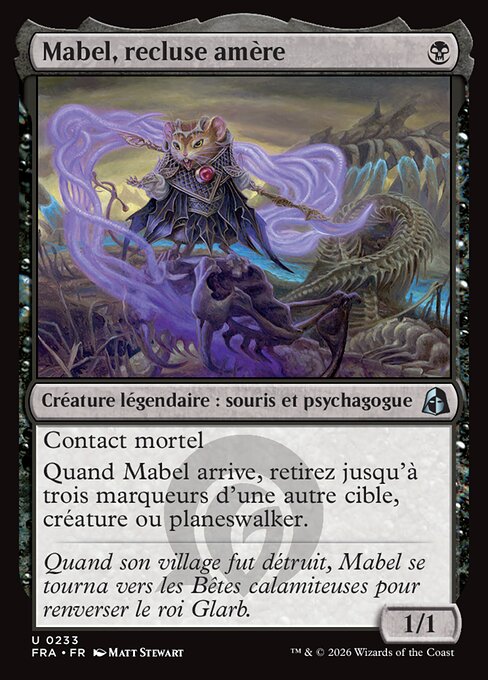 Mabel, recluse amère [FR] [FOIL]