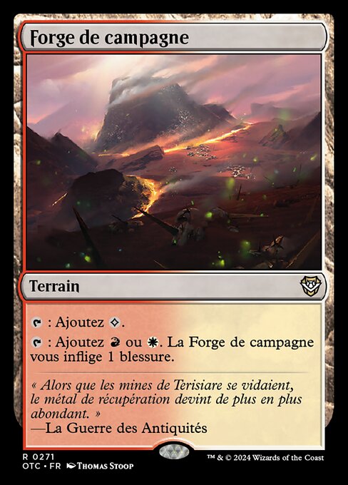 Forge de campagne [FR]