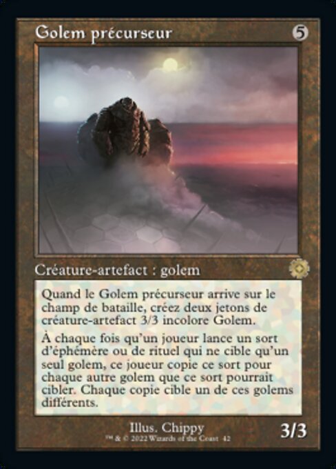 Golem précurseur [FR]