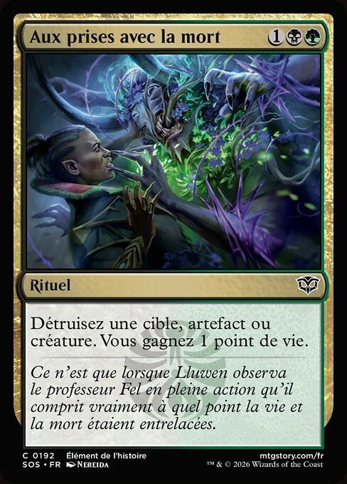 Aux prises avec la mort [FR]