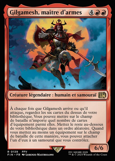 Gilgamesh, maître d'armes [FR]