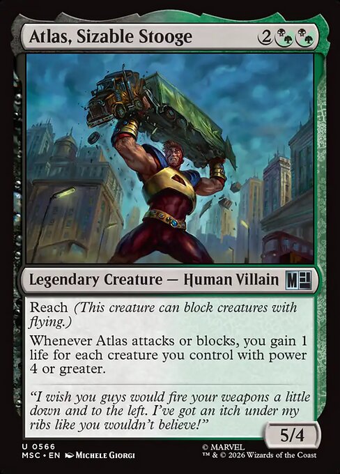 Atlas, Sizable Stooge [FR]