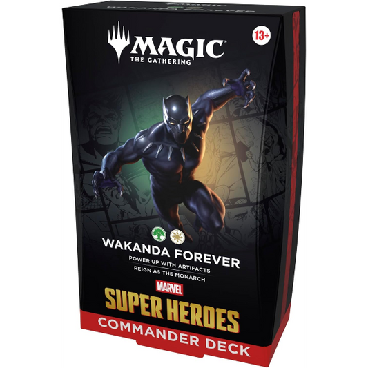 MTG - Marvel Super Heroes : Deck Wakanda Forever (Version Anglaise) - PRECOMMANDE 26/06/2026