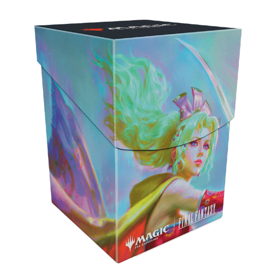 Ultra Pro 100+ Deck Box – Final Fantasy : Terra, Herald of Hope (Symbole d’Espoir) (Idéal Magic Commander)