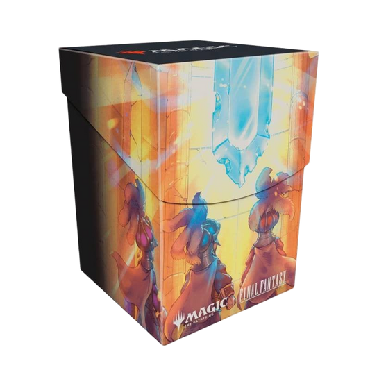 Ultra Pro 100+ Deck Box – Final Fantasy : Élus du cristal (Idéal Magic Commander)
