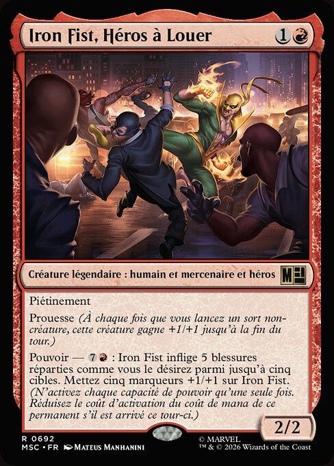 Iron Fist, Héros à Louer [FR]