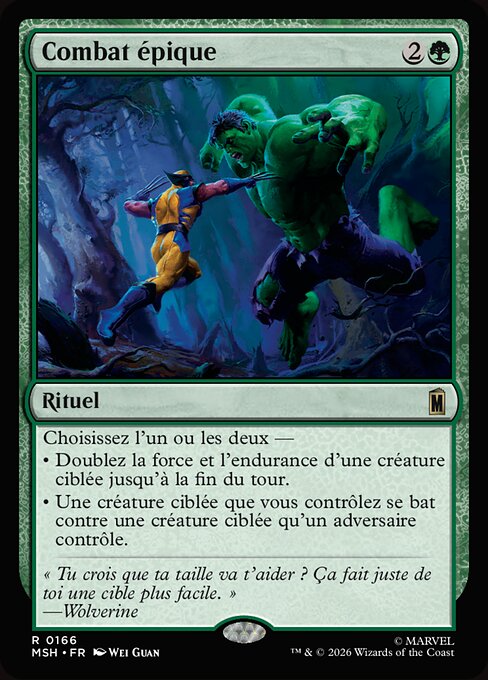 Combat épique [FR]